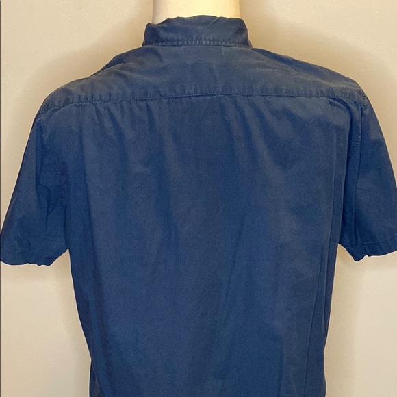 RVCA Blue Casual Button Down Shirt - Picture 7 of 7